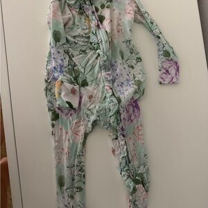 Floral Posh Peanut Onesie